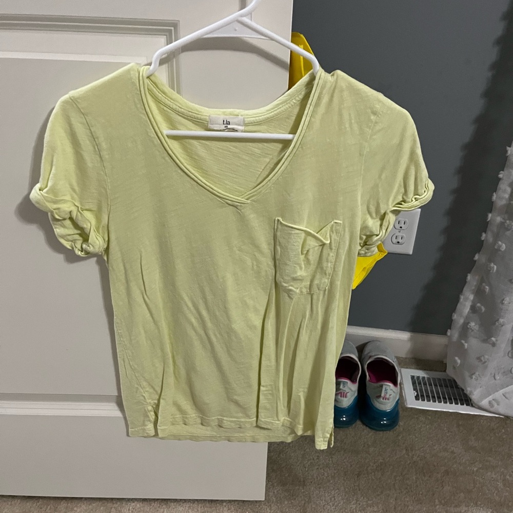 Lime green/ yellow top